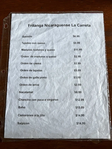Fritanga Nicaraguense La Carreta photo 4